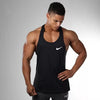 New fashion cotton sleeveless shirts tank top+Pants men Fitness shirt mens singlet Bodybuilding workout gyms vest fitness Sets