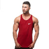 New fashion cotton sleeveless shirts tank top+Pants men Fitness shirt mens singlet Bodybuilding workout gyms vest fitness Sets