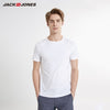 JackJones Men's Cotton T-shirt Solid Color Men's Top Fashion t shirt 2019 Brand New Menswear 2181T4517
