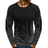 FLYFIREFLY Men Camouflage Printed  Male T Shirt Bottoms Top Tee Male Hiphop Streetwear Long Sleeve Fitness Tshirts Dropshipping